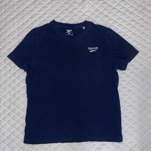 Reebok Men's Medium Blue Classic Identity Short Sleeve T-Shirt